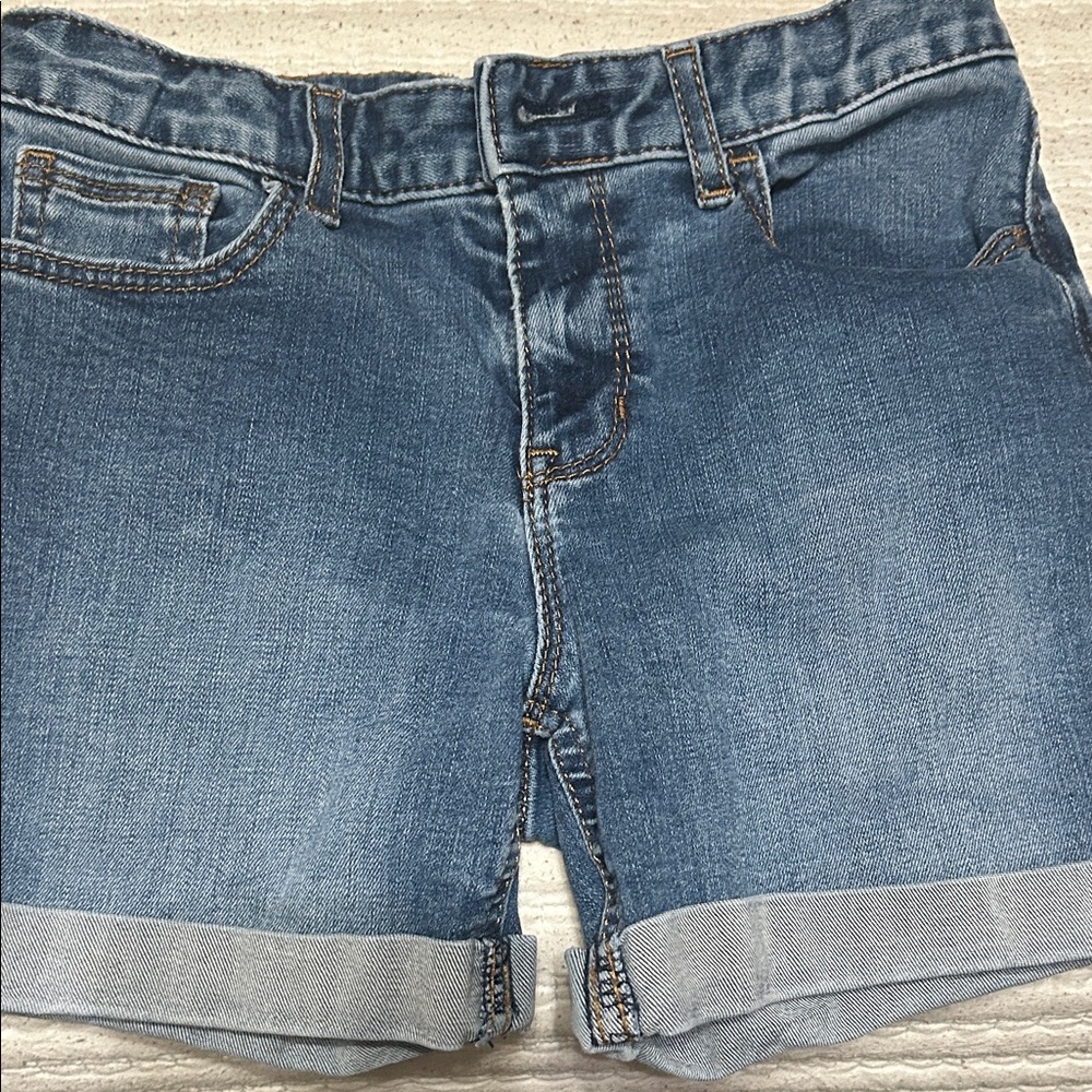 GAP Light Blue Stretch Denim Shorts